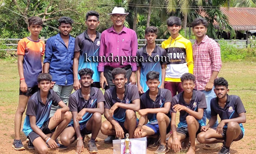 ಉಡುಪಿ ಜಿಲ್ಲಾ ಮಟ್ಟದ ನೆಟ್ ಬಾಲ್ ಪಂದ್ಯಾಟ: ಗಂಗೊಳ್ಳಿಯ ಸರಸ್ವತಿ ವಿದ್ಯಾಲಯ ದ್ವಿತೀಯ