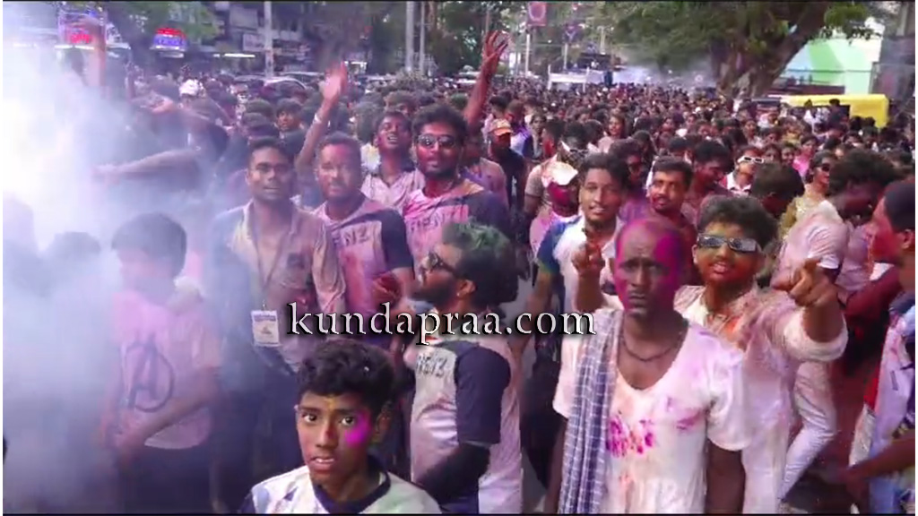 ಕುಂದಾಪುರ: ಕೊಂಕಣಿ ಖಾರ್ವಿ ಸಮುದಾಯದ ಹೋಳಿ ಓಕುಳಿ ಸಂಭ್ರಮ