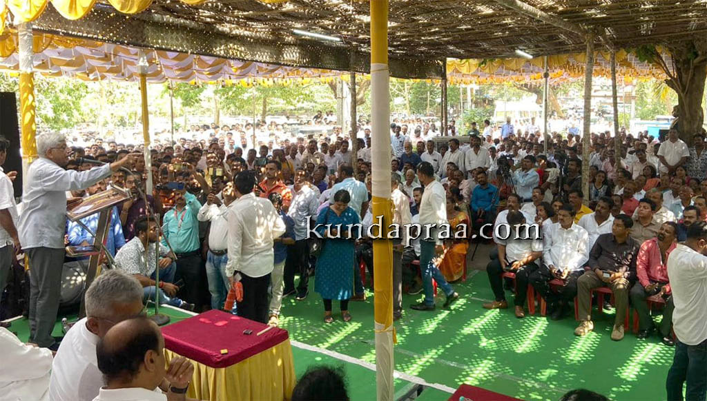 ಹಿಂದೆ ಜಾರಿಗೊಳಿಸಿದ್ದ ಕಾರ್ಯಕ್ರಮಗಳನ್ನು ಪೂರ್ಣಗೊಳಿಸಲು ಅವಕಾಶ ಕೊಡಿ: ಕೆ. ಜಯಪ್ರಕಾಶ್ ಹೆಗ್ಡೆ