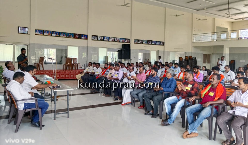ಬೈಂದೂರಿನ ವಿವಿಧೆಡೆ ಬಿಜೆಪಿ ಪೇಜ್ ಪ್ರಮುಖ್ ಸಭೆ