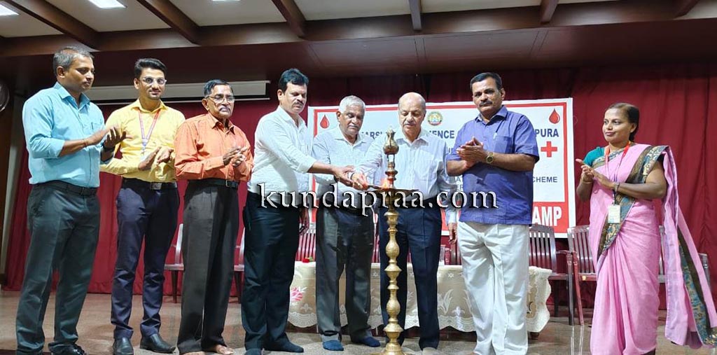 ಭಂಡಾರ್ಕಾರ್ಸ್ ಪದವಿ ಕಾಲೇಜು: ರಕ್ತದಾನ ಶಿಬಿರ