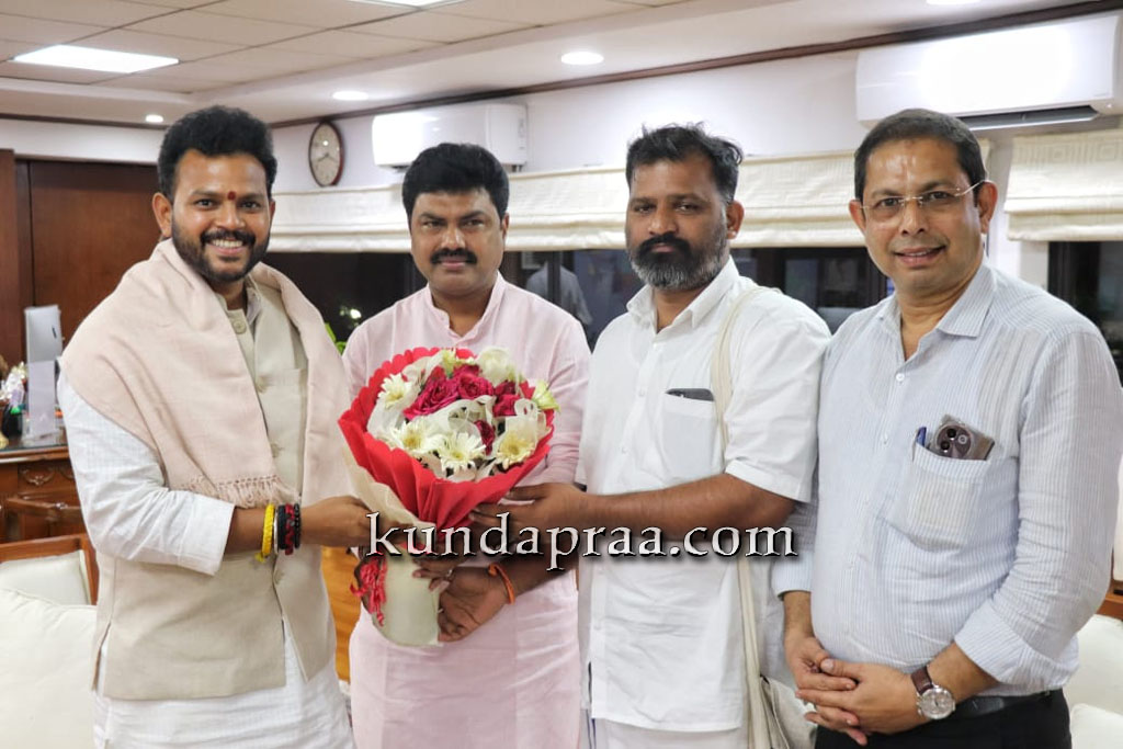 ಮೂಕಾಂಬಿಕಾ ವಿಮಾನ ನಿಲ್ದಾಣ ಮಂಜೂರಾತಿಗೆ ಸಂಸದರಿಂದ ಕೇಂದ್ರ ವಿಮಾನಯಾನ ಸಚಿವರಲ್ಲಿ ಮನವಿ