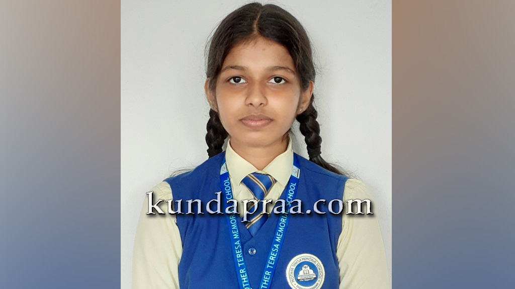 ವಿಜ್ಞಾನ ವಿಚಾರಗೋಷ್ಠಿ ಸ್ಪರ್ಧೆಯಲ್ಲಿ ನಂದಶ್ರೀ ಜಿಲ್ಲಾಮಟ್ಟಕ್ಕೆ ಆಯ್ಕೆ