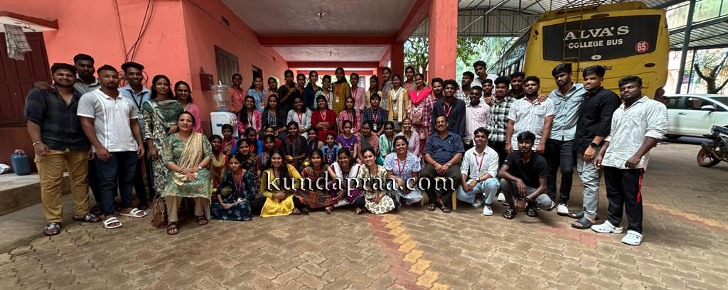 ಆಳ್ವಾಸ್ ಕಾಲೇಜಿನ ಪದವಿ ಮಾನವಿಕ ವಿಭಾಗದ ವತಿಯಿಂದ ಭಾರತ ಸೇವಾಶ್ರಮಕ್ಕೆ ಭೇಟಿ