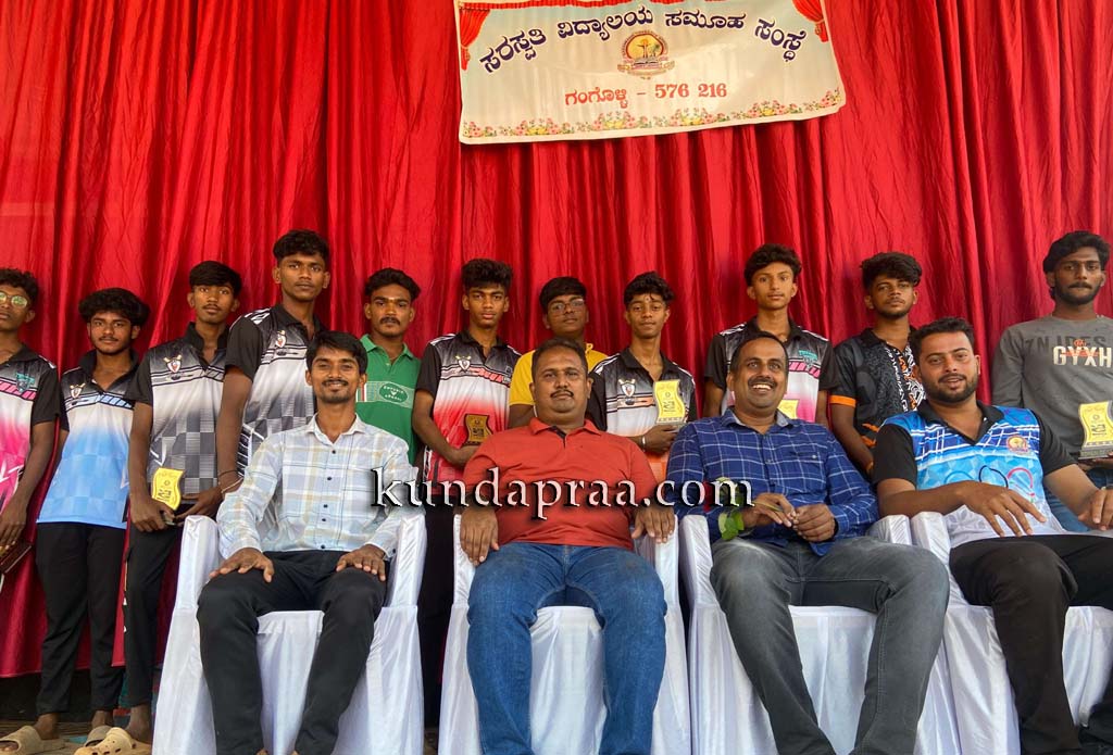 ಸರಸ್ವತಿ ವಿದ್ಯಾಲಯದಲ್ಲಿ ಎಸ್. ವಿ. ಪಿ. ಎಲ್ ಕ್ರಿಕೆಟ್ ಪಂದ್ಯಾಟ