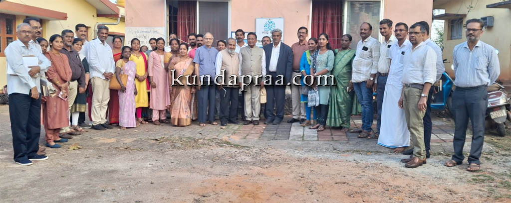 ವಂಡ್ಸೆ ಗ್ರಾಮ ಪಂಚಾಯತ್ಗೆ ಹಣಕಾಸು ಆಯೋಗದ ಅಧ್ಯಕ್ಷರಾದ ಸಿ. ನಾರಾಯಣ ಸ್ವಾಮಿ ಭೇಟಿ