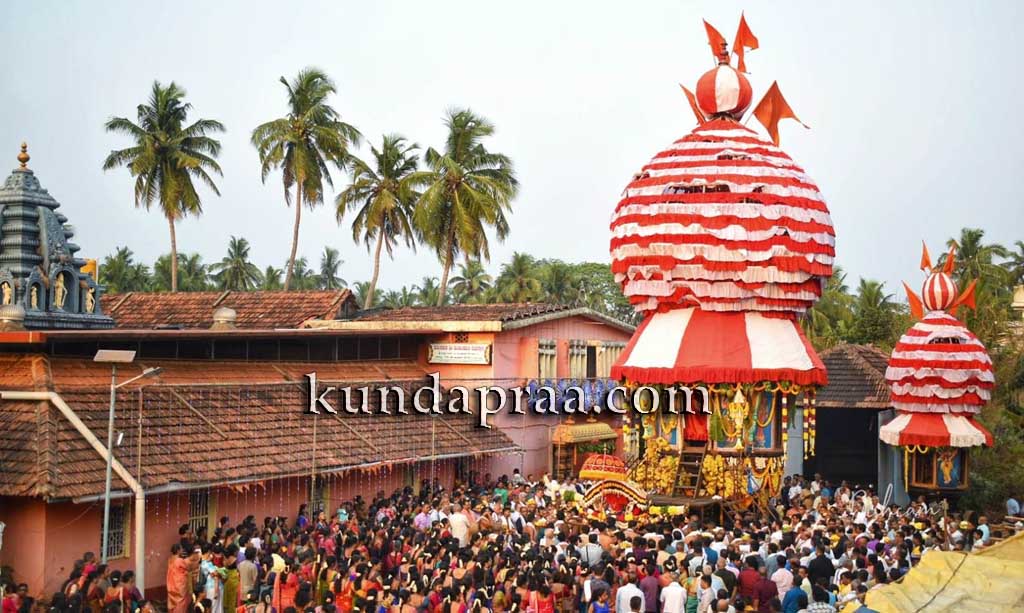 ಗಂಗೊಳ್ಳಿಯ ಮಲ್ಯರಮಠ ಶ್ರೀ ವೆಂಕಟರಮಣ ದೇವಸ್ಥಾನದ ರಥೋತ್ಸವ