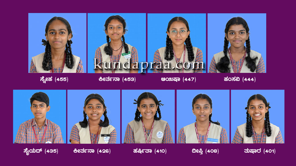 ತೆಕ್ಕಟ್ಟೆ ವಿಶ್ವ ವಿನಾಯಕ ಸಿ.ಬಿ.ಎಸ್.ಇ ಸ್ಕೂಲ್: ಎಸ್ಎಸ್ಎಲ್ಸಿ ಪರೀಕ್ಷೆಯಲ್ಲಿ ಶೇ. 100 ಫಲಿತಾಂಶ