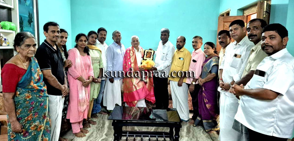 ಗುರು ಪೂರ್ಣಿಮೆಗೆ ಸಂಸದ ಕೋಟರಿಂದ ಗುರುವಂದನೆ