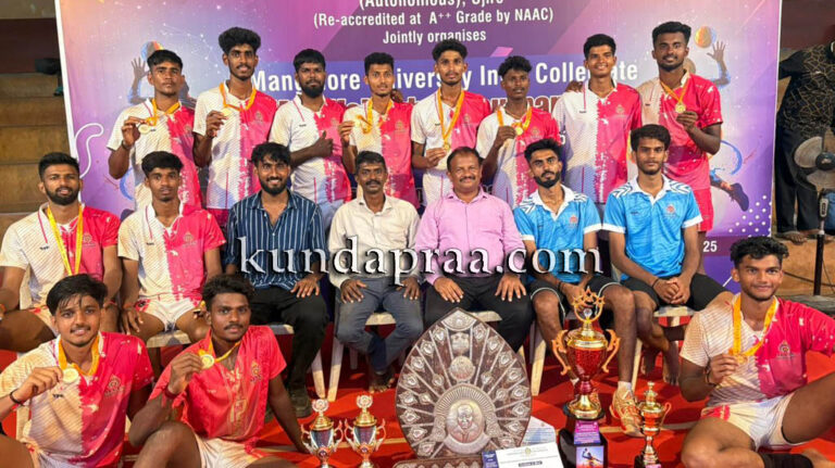 ವಾಲಿಬಾಲ್ ಪಂದ್ಯಾಟದಲ್ಲಿ ಆಳ್ವಾಸ್ ಕಾಲೇಜಿಗೆ 17ನೇ ಬಾರಿ ಪ್ರಶಸ್ತಿ