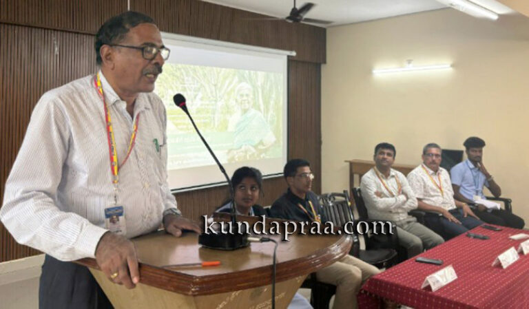 ಇಂದಿನ ಆಧುನಿಕ ಯುಗದಲ್ಲಿ ಸಾಲು ಮರದ ತಿಮ್ಮಕ್ಕ ಒಂದು ಧ್ರುವ ತಾರೆಯೇ ಸರಿ: ರಾಮರಾಯ ಆಚಾರ್ಯ