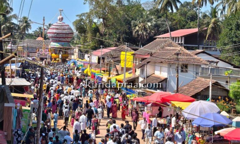ಕೊಡಿ ಹಬ್ಬ: ಕೋಟೇಶ್ವರ ಶ್ರೀ ಕೋಟಿಲಿಂಗೇಶ್ವರ ದೇವಸ್ಥಾನದ ಮನ್ಮಹಾರಥೋತ್ಸವ ಸಂಪನ್ನ