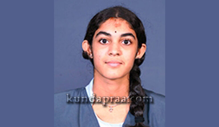 ಚಿತ್ರಕಲಾ ಸ್ಪರ್ಧೆಯಲ್ಲಿ ಕೋಟ ವಿವೇಕ ಪ.ಪೂ ಕಾಲೇಜಿನ ವಿದ್ಯಾರ್ಥಿನಿ ಶರಧಿ ರಾಜ್ಯಮಟ್ಟಕ್ಕೆ