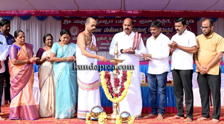 ಕ್ರೀಡೆಯಿಂದ ಸದಸ್ಯರಲ್ಲಿ ಪರಸ್ಪರ ಪ್ರೀತಿ, ವಿಶ್ವಾಸ ಬಾಂಧವ್ಯ ಹೆಚ್ಚಾಗುತ್ತದೆ: ರಾಘವೇಂದ್ರ ಅಡಿಗ