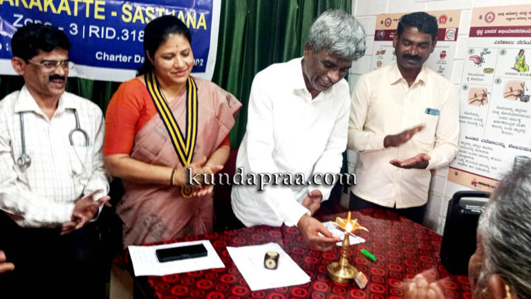 ಸಾಸ್ತಾನದಲ್ಲಿ ಉಚಿತ ನೇತ್ರ ತಪಾಸಣೆ, ವಾಕ್ ಮತ್ತು ಶ್ರವಣ ತಪಾಸಣಾ ಶಿಬಿರ