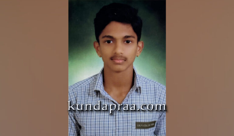 ನರೇಂದ್ರ ಮೋದಿ ತಾಯಿಯೊಂದಿಗೆ ಇರುವ ಚಿತ್ರ ಬಿಡಿಸಿದ ಹೆಬ್ರಿ ಎಸ್ಆರ್ ಕಾಲೇಜು ವಿದ್ಯಾರ್ಥಿ ಪರೀಕ್ಷಿತ್ಗೆ ಪ್ರಧಾನಿಯಿಂದ ಅಭಿನಂದನಾ ಪತ್ರ