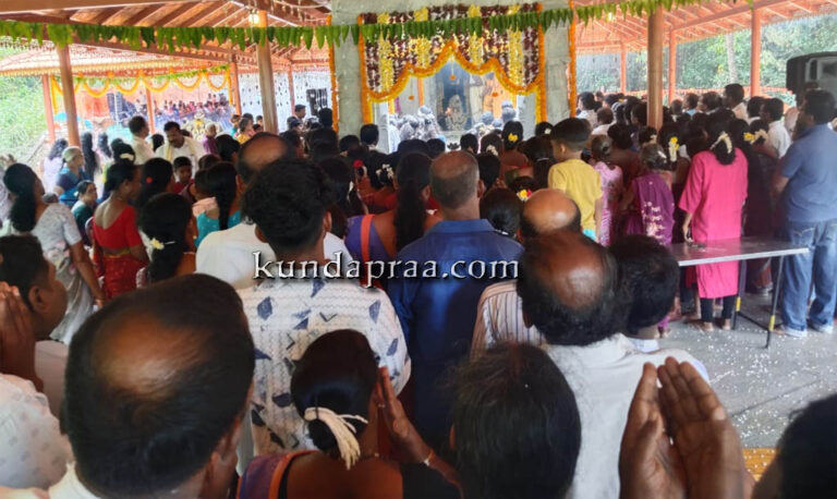 ಹಾಲಾಡಿ ಜಮದಗ್ನಿ ಶ್ರೀ ಮಹಾಲಿಂಗೇಶ್ವರ ದೇವಸ್ಥಾನದಲ್ಲಿ ಪ್ರಥಮ ವರ್ಷದ ಪ್ರತಿಷ್ಠಾ ವರ್ಧಂತಿ
