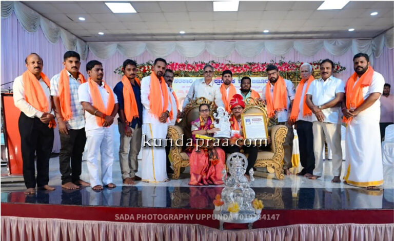 ಬಿಜೂರು ಸೇವಾ ನಿವೃತ ಮುಖ್ಯ ಶಿಕ್ಷಕ ಮಂಜುನಾಥ ಅವರಿಗೆ ಅಭಿನಂದನಾ ಸಮಾರಂಭ