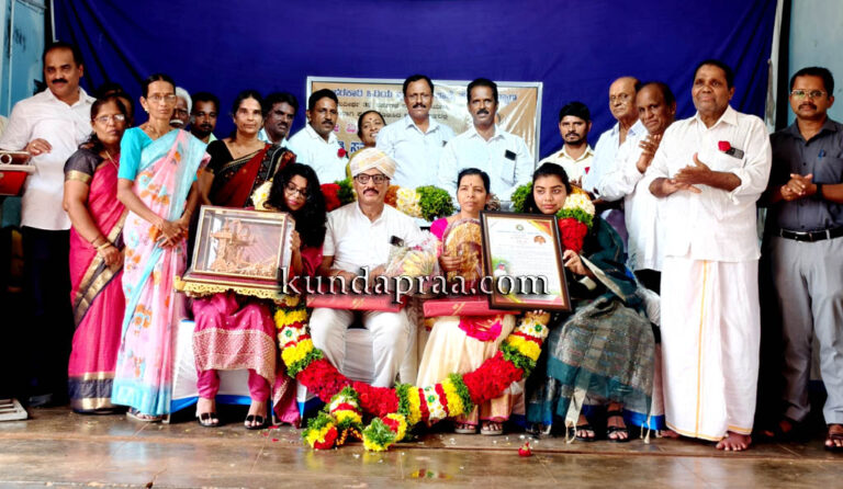ಕೋಡಿ ಶಾಲೆಯಲ್ಲಿ 28 ವರ್ಷಗಳ ಕಾಲ ಸೇವೆ ಸಲ್ಲಿಸಿ ನಿವೃತ್ತಿ ಹೊಂದಿದ ವಿಜಯ ನಾಯರಿಗೆ ಸನ್ಮಾನ
