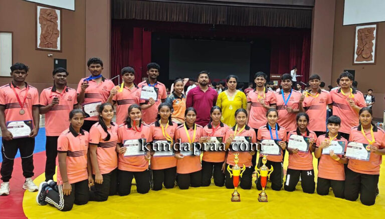 ಜಿಲ್ಲಾಮಟ್ಟದ ಪ.ಪೂ. ಕಾಲೇಜುಗಳ ಕುಸ್ತಿ ಪಂದ್ಯಾಟ: ಆಳ್ವಾಸ್ಗೆ ಅವಳಿ ಪ್ರಶಸ್ತಿ