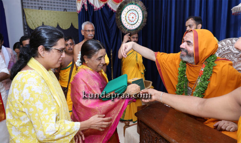 ಉಷಃಪಾನ ಹಾಗೂ ನಾಸಾಪಾನದಿಂದ ಶತಾಯುಷಿ ಜೀವನ ಸಾಧ್ಯ: ಶ್ರೀ ರಾಘವೇಶ್ವರ