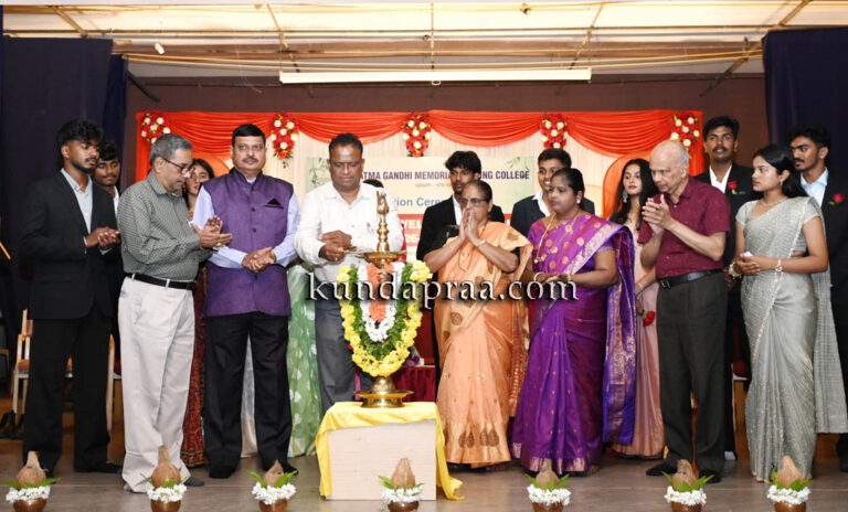 ಎಂಜಿಎಂ ಸಂಧ್ಯಾ ಕಾಲೇಜಿನಲ್ಲಿ ವಿದ್ಯಾರ್ಥಿ ಕ್ಷೇಮ ಮಂಡಳಿಯ ಪದಗ್ರಹಣ
