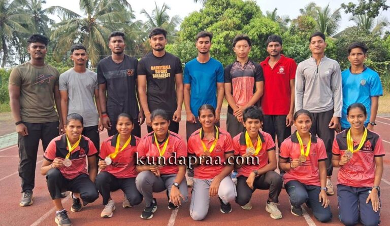 ಕರ್ನಾಟಕ ರಾಜ್ಯ ಕಿರಿಯರ ಅಥ್ಲೆಟಿಕ್ಸ್ ಚಾಂಪಿಯನ್ಶಿಪ್: ಆಳ್ವಾಸ್ಗೆ 17 ಪದಕದೊಂದಿಗೆ 02 ನೂತನ ಕೂಟ ದಾಖಲೆ