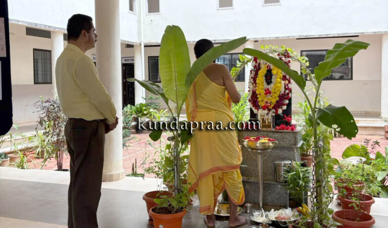 ಕುಂದಾಪುರ: ಡಾ. ಬಿ.ಬಿ. ಹೆಗ್ಡೆ ಕಾಲೇಜಿನಲ್ಲಿ ಸರಸ್ವತಿ ಹಾಗೂ ಶಾರದಾ ಪೂಜೆ